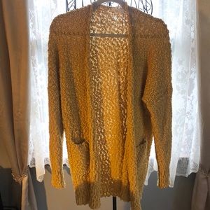 Mustard Yellow Cardigan